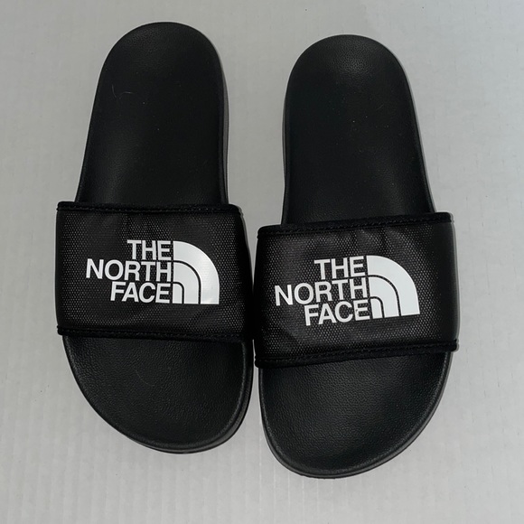 The North Face Shoes - The North Face Base Camp Slides Women’s Size 8 Black/White Logo